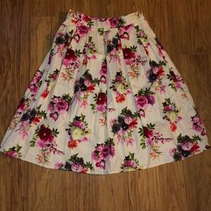Floral skirt